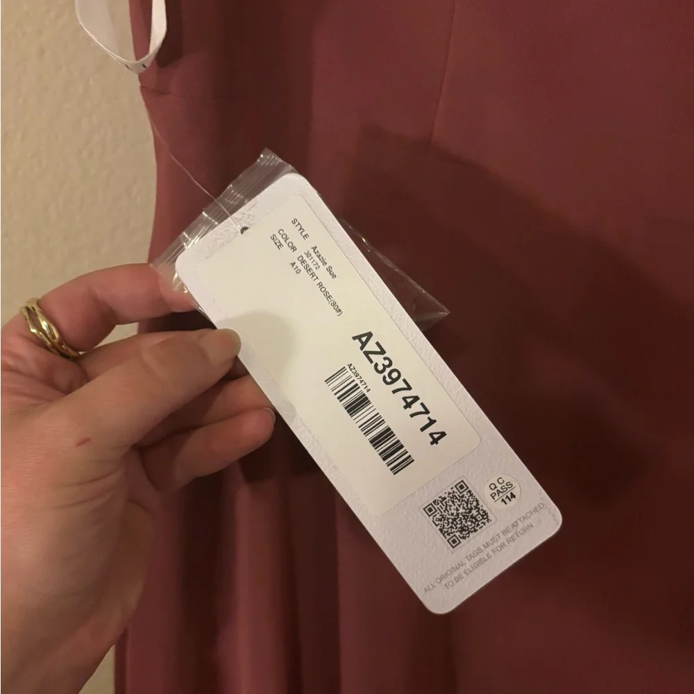 AZAZIE SUE
Desert Rose A-Line Off the Shoulder Chiffon Convertible Dress - Picture 7 of 13